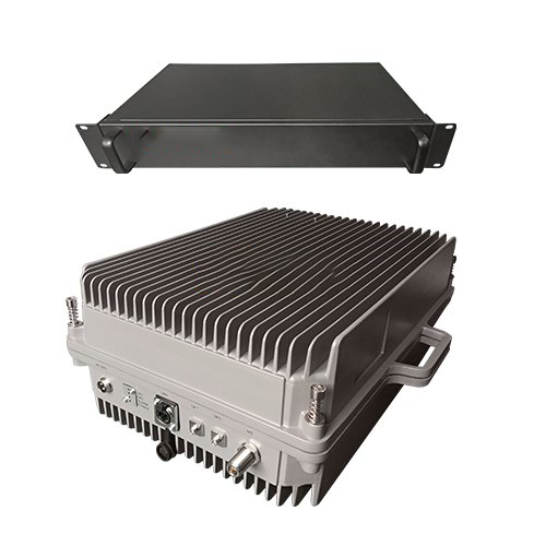  嘉积镇350M PDT消防集群警用数字光纤直放站近远端机